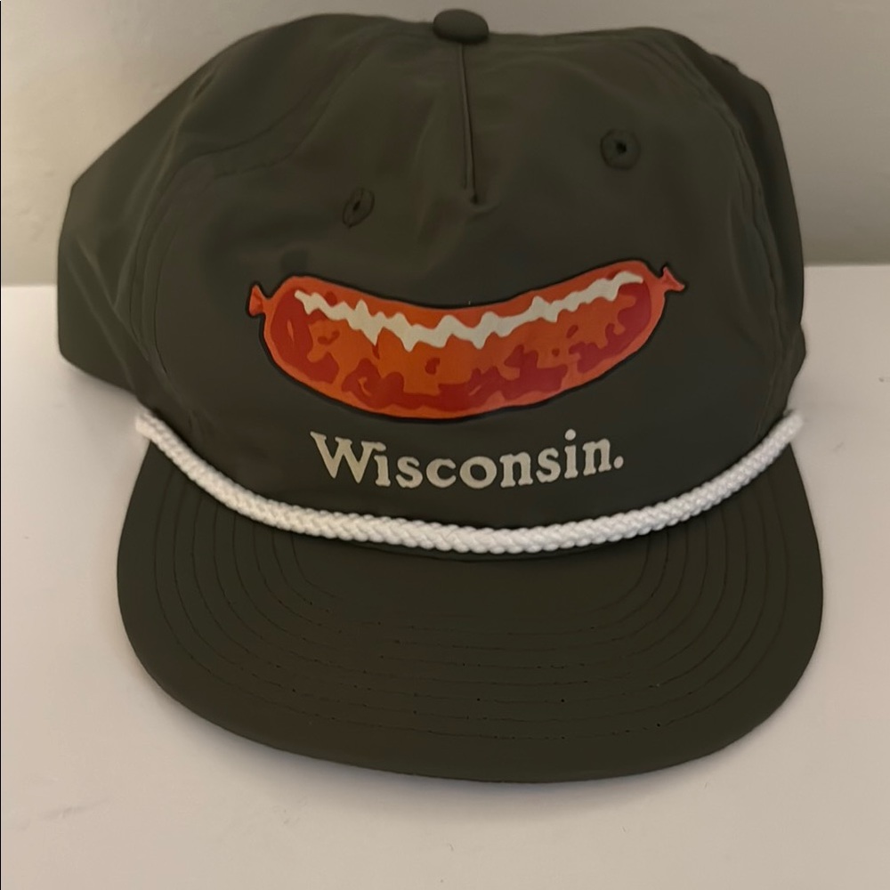 Wisconsin Green and Orange Hat